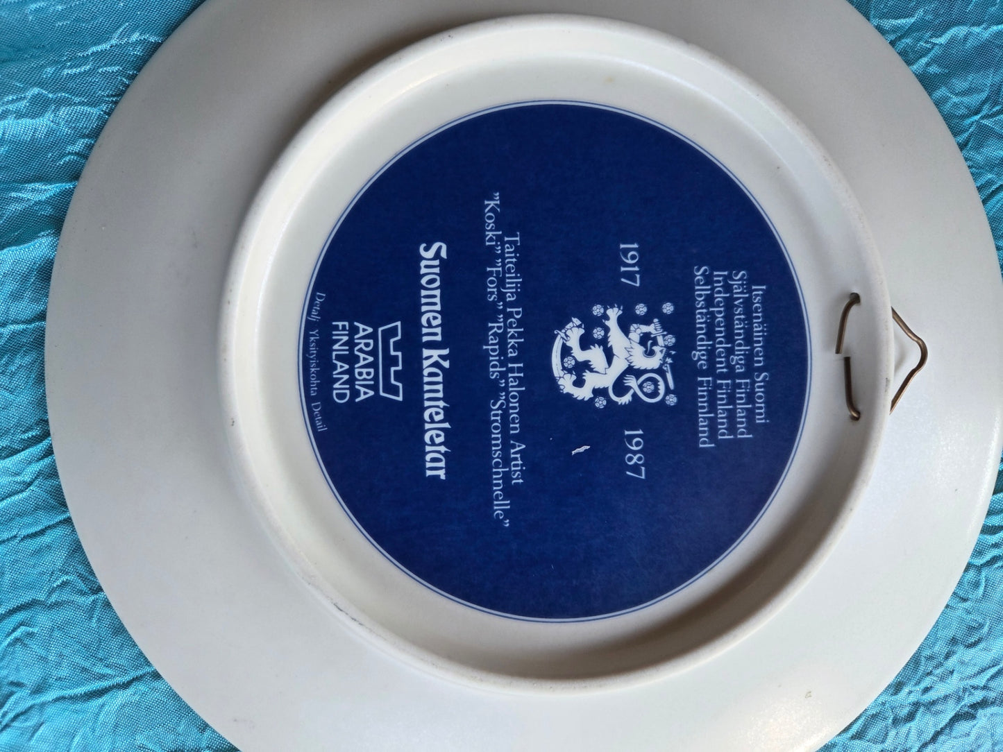 Arabia Rapids plate