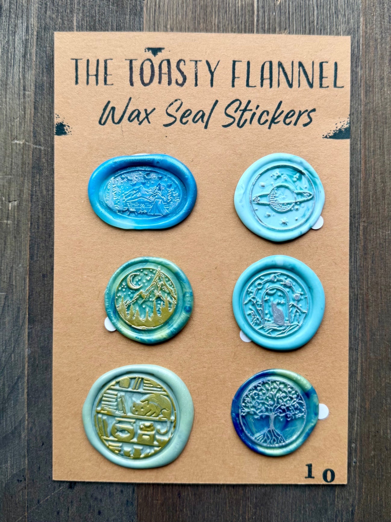Wax Seal Stickers - V109
