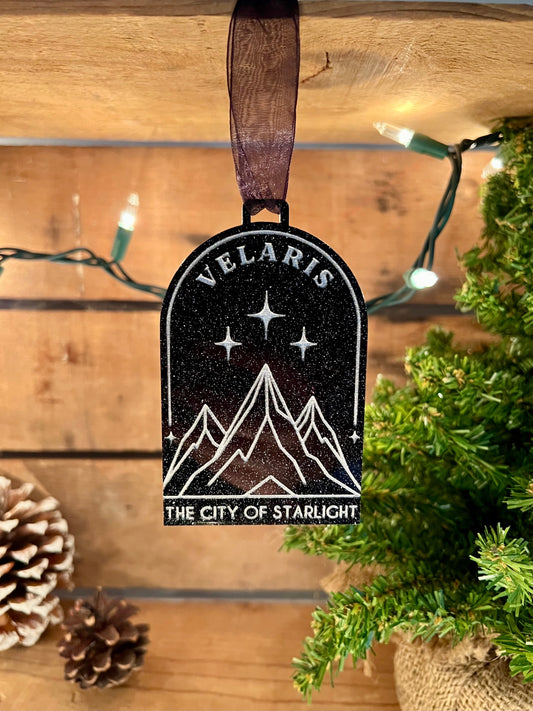 ACOTAR Velaris Christmas Ornament