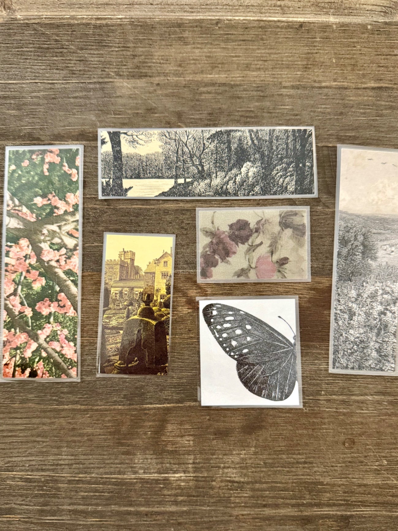 Vintage Ephemera Bookmark Pack - #R108