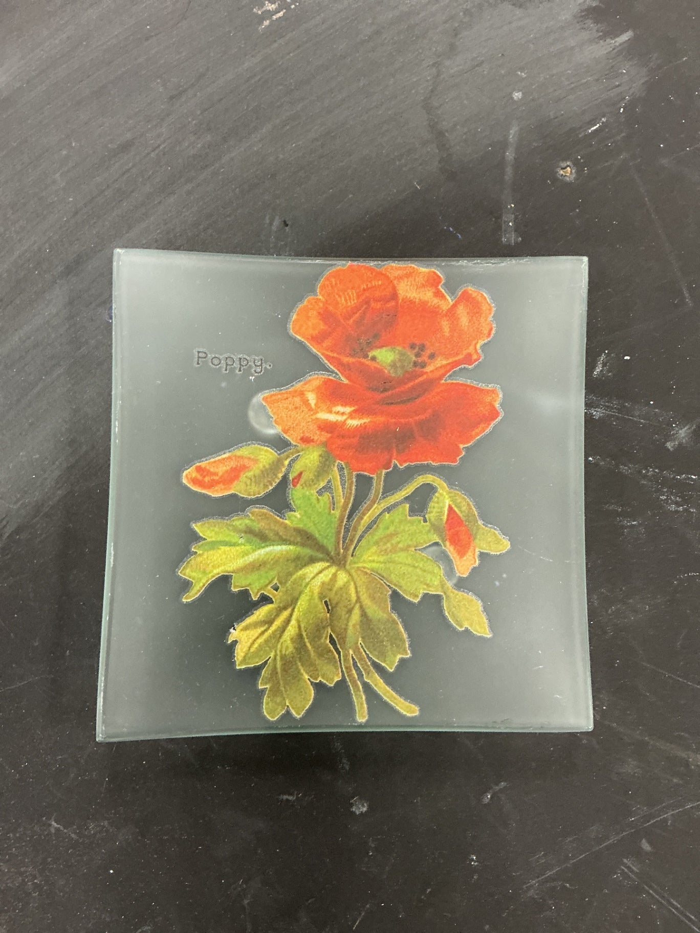 Glass tray