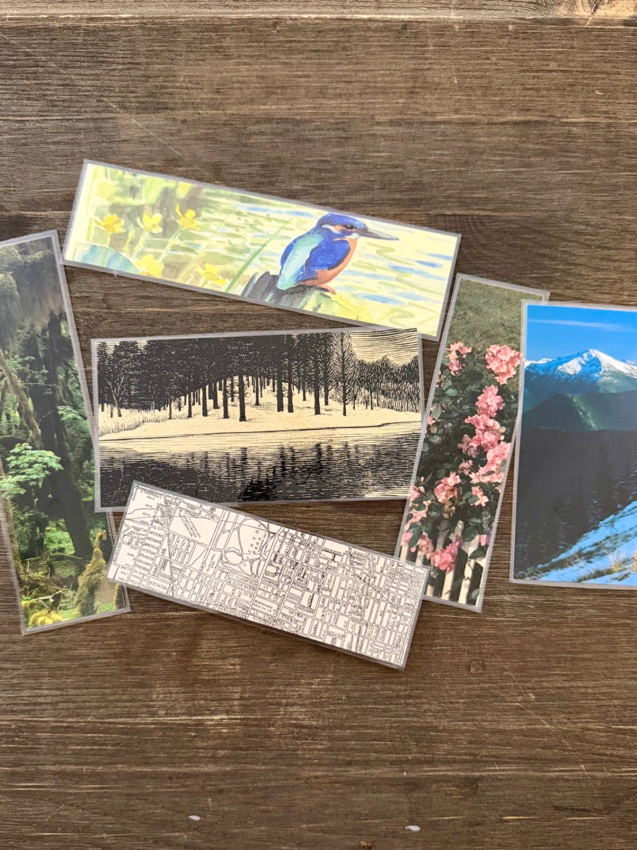 Vintage Ephemera Bookmark Pack - #R104