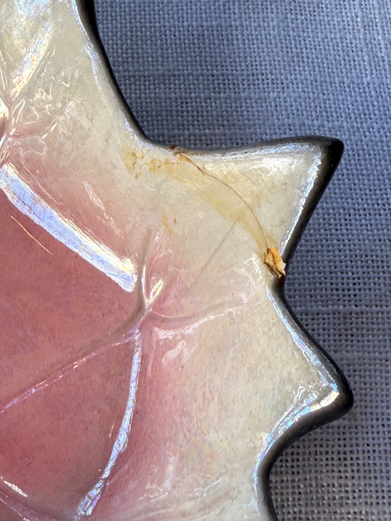 Vintage Jamison’s Capistrano California Pottery Leaf Dish (#301)