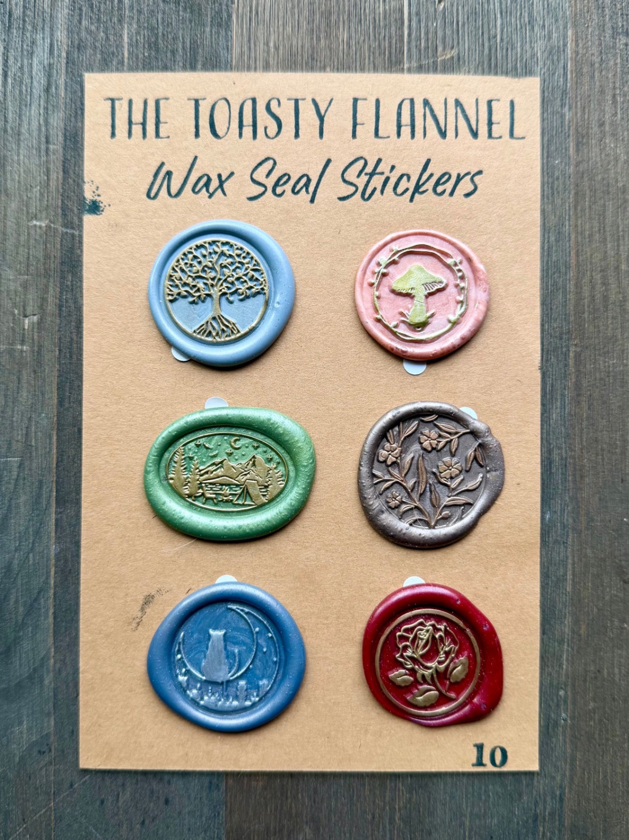 Wax Seal Stickers - V106