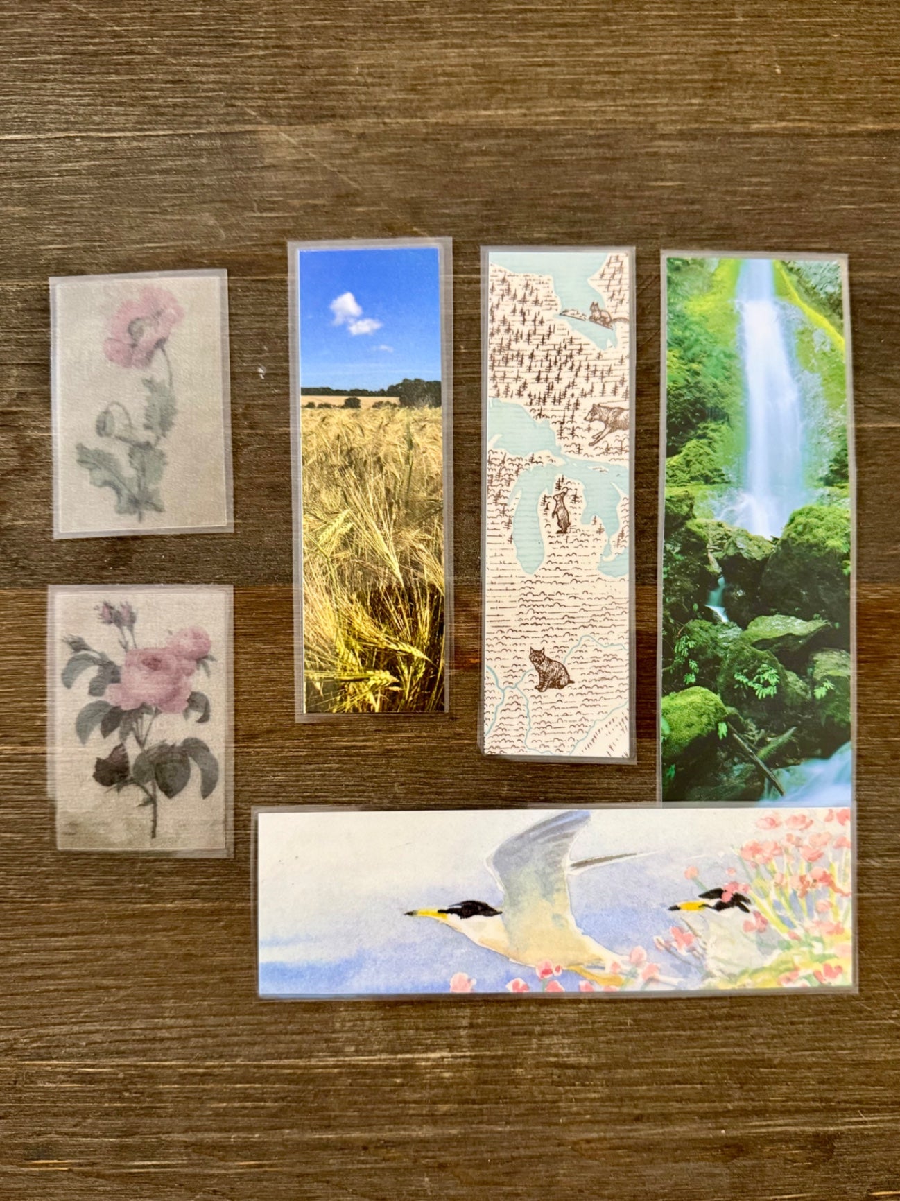Vintage Ephemera Bookmark Pack - #R105