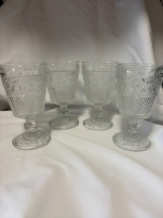 Beautiful Johnson Bros set of 4 goblets