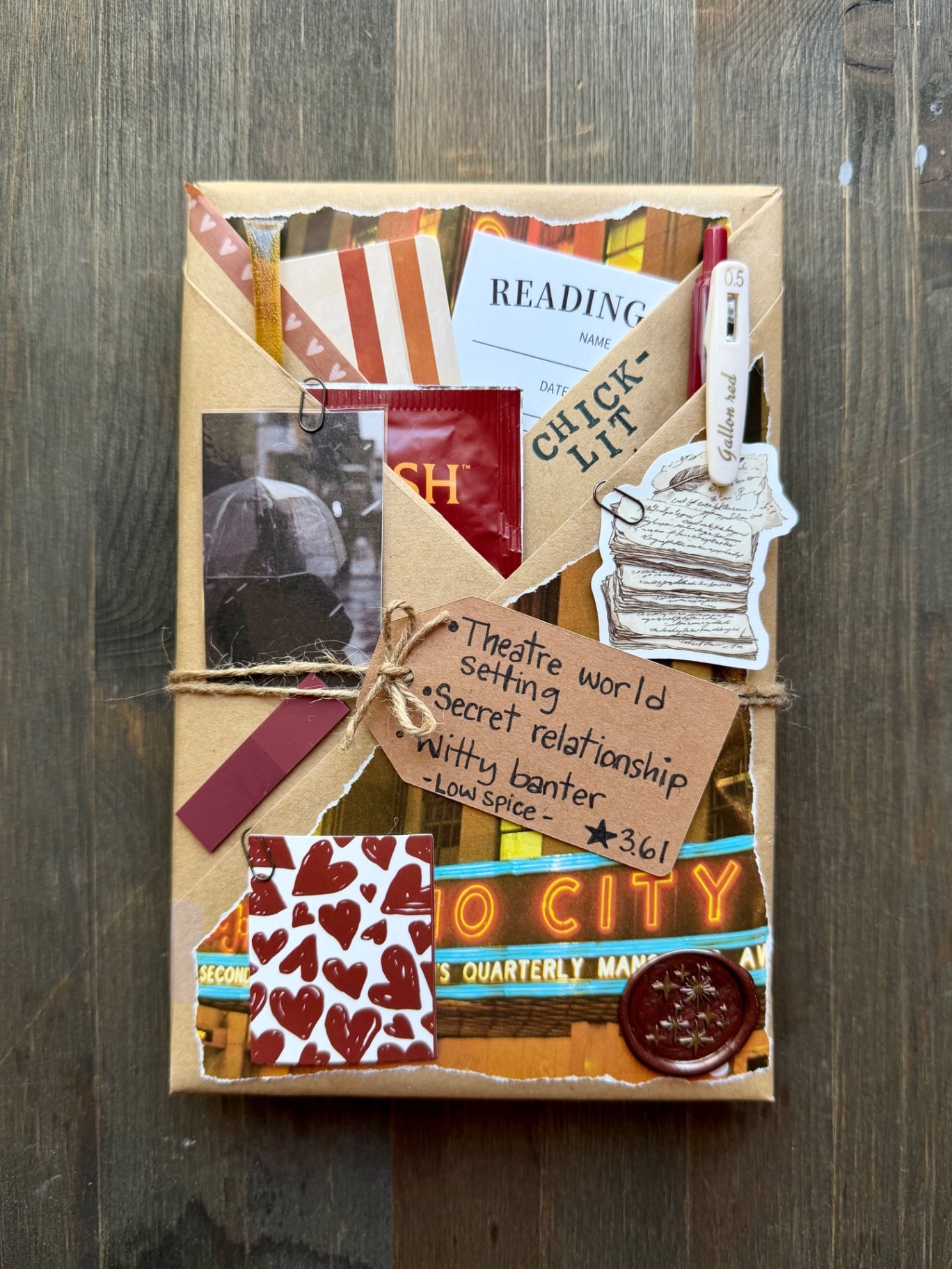 Blind Date with a Book - STAGED