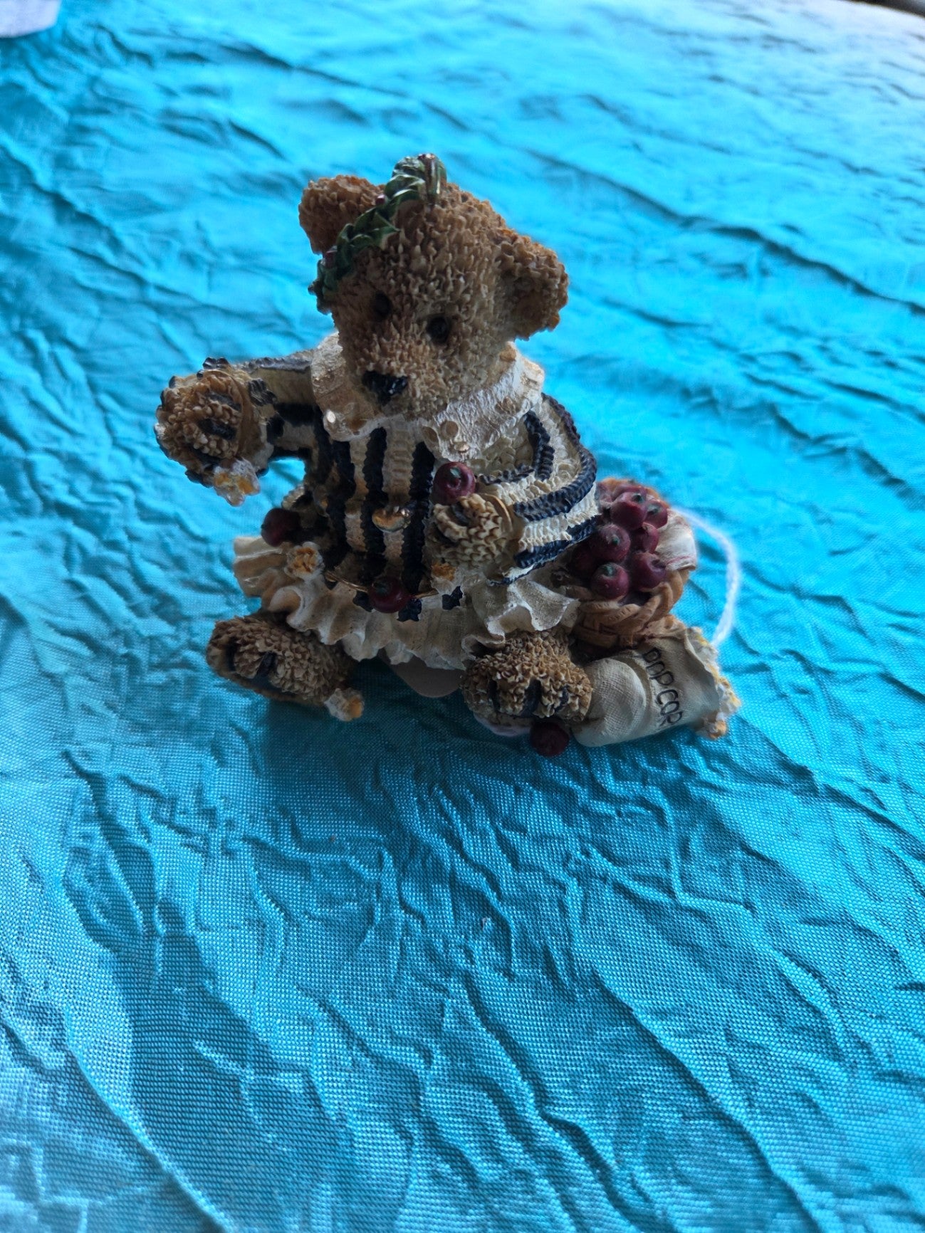 Bear with popcorn
