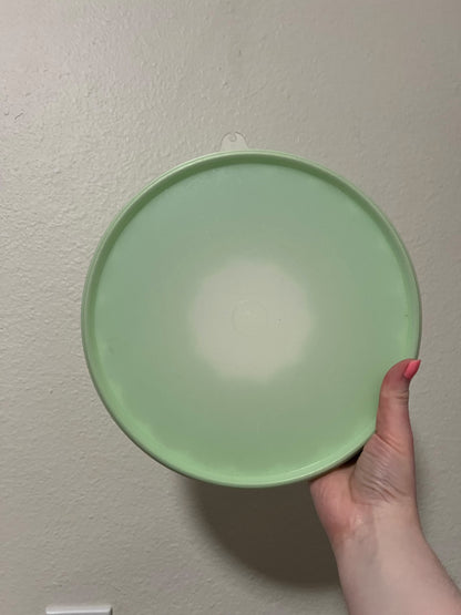 Vintage Tupperware Mint Green 3-Piece Jello Mold