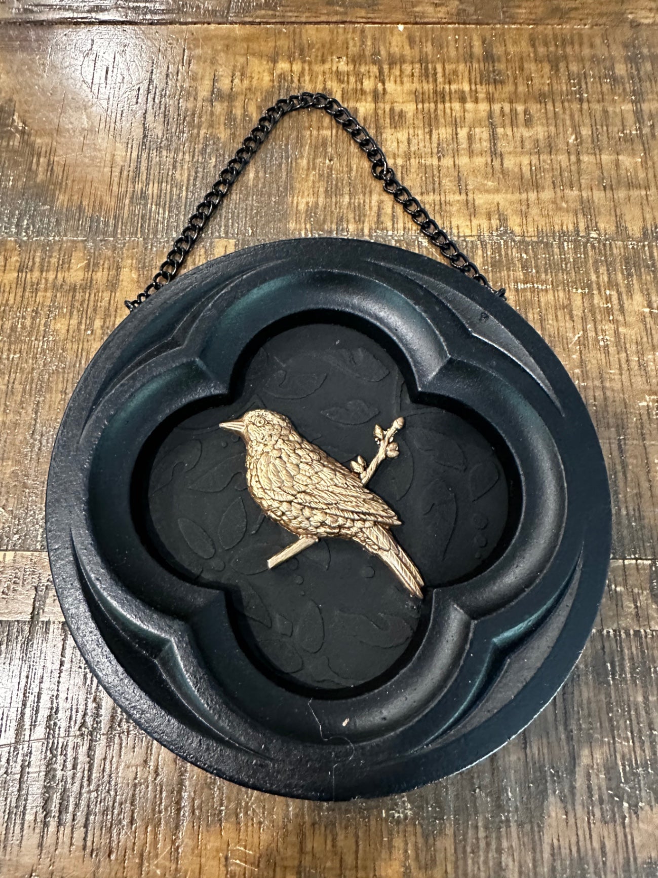 Black frame with bird