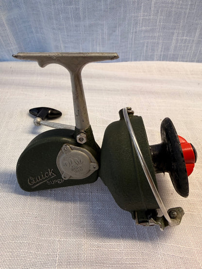 Vintage D.A.M. Quick Super Spinning Fishing Reel | Made in West Berlin Germany