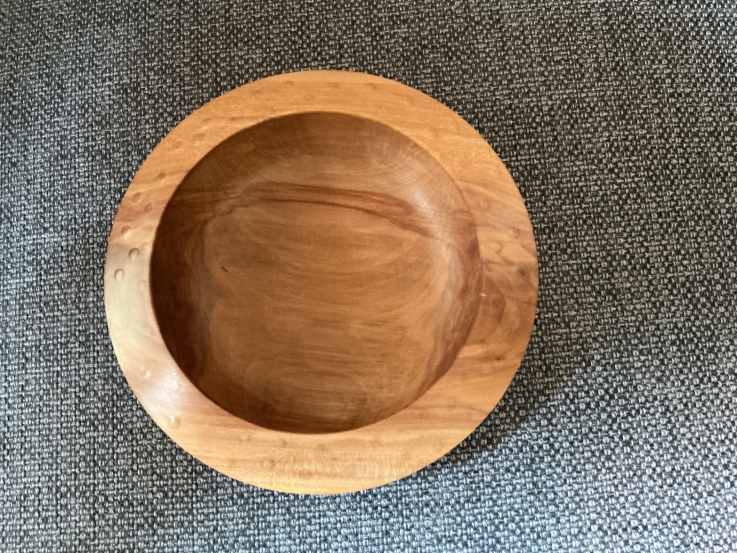 Locally Crafted Applewood Bowl