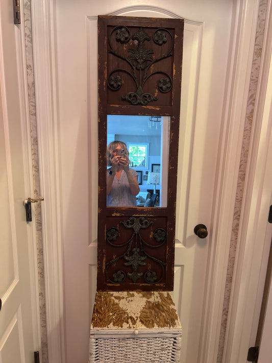 Rustic mirror