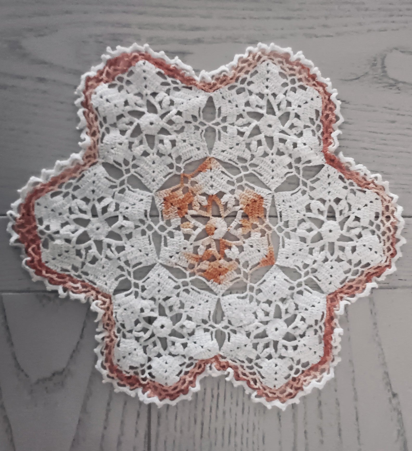 Handmade Floral Doily
