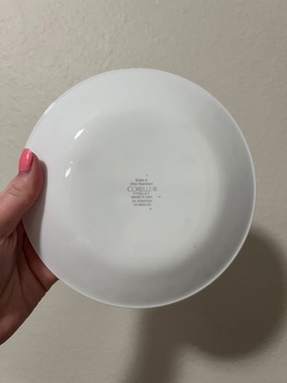 Set of 3  Vtg. Corelle Provincial Blue Plates