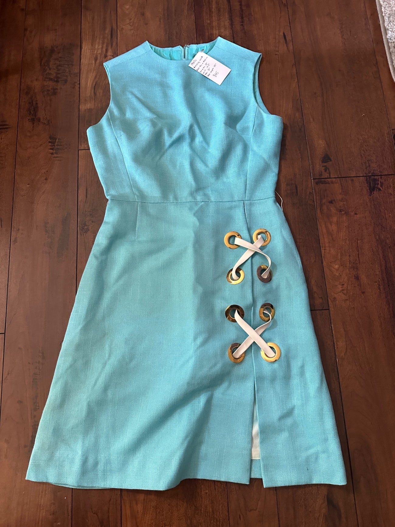 1960’s Ice Blue Midi dress