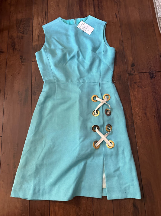 1960’s Ice Blue Midi dress
