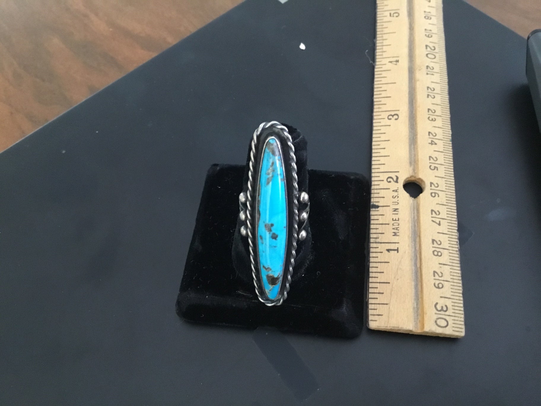 Vintage Navajo Silver/Turquoise ring