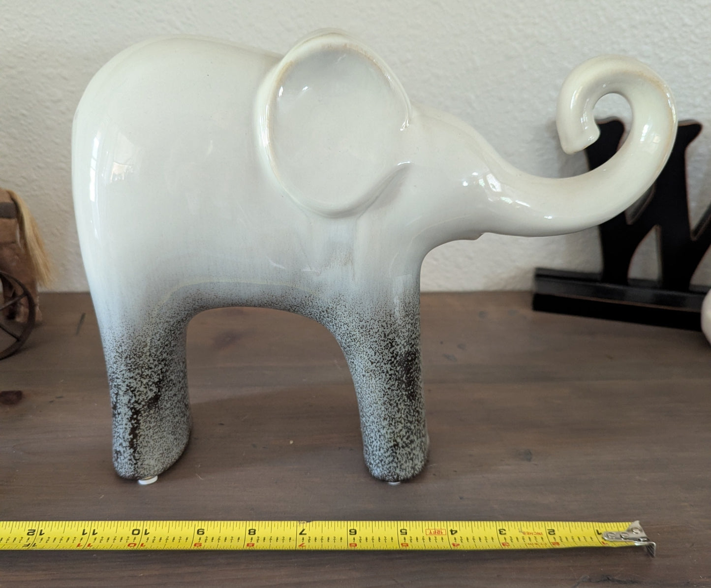 Sagebrook Home Ceramic Elephant Large Figurine