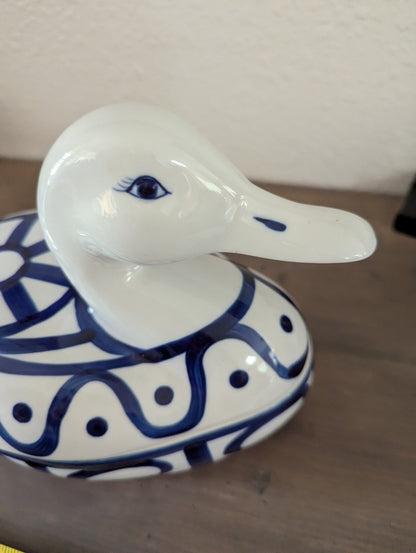Dansk Arabesque Covered Casseole Dish (Hand-Painted)