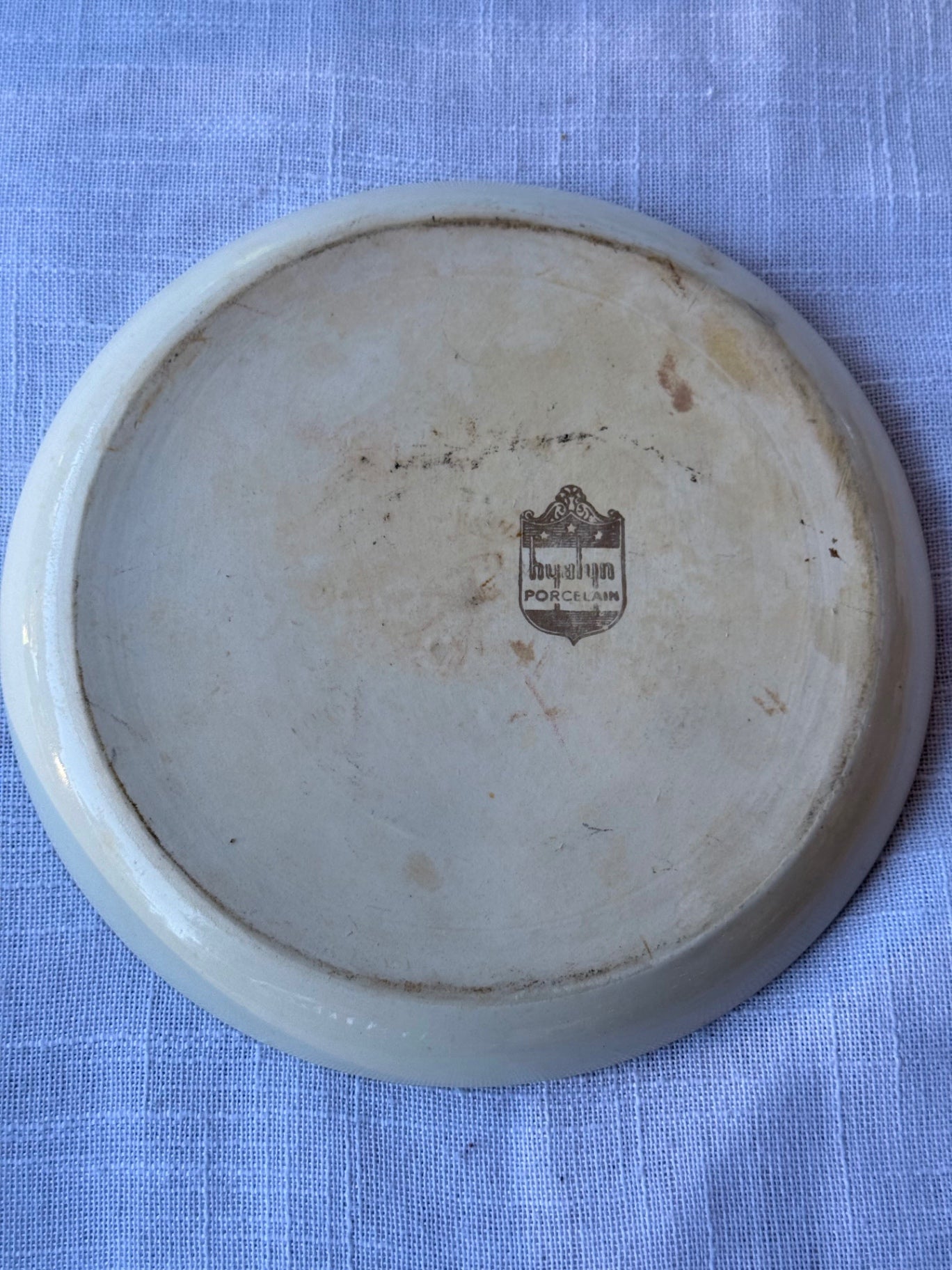 Vintage Hyalyn Porcelain 1906 Ford Model "N" Antique Auto Coaster / Small Trinket Dish
