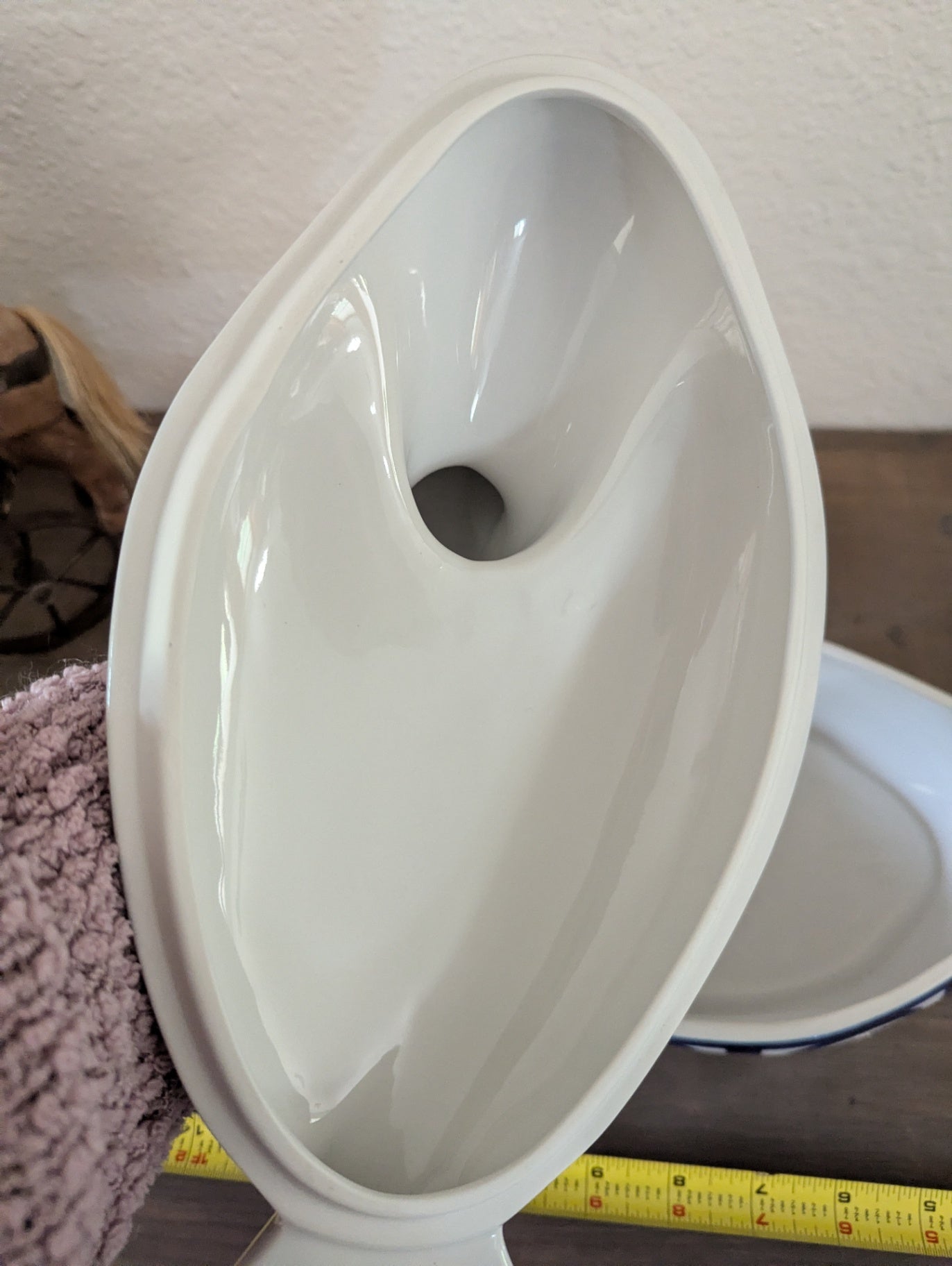 Dansk Arabesque Covered Casseole Dish (Hand-Painted)