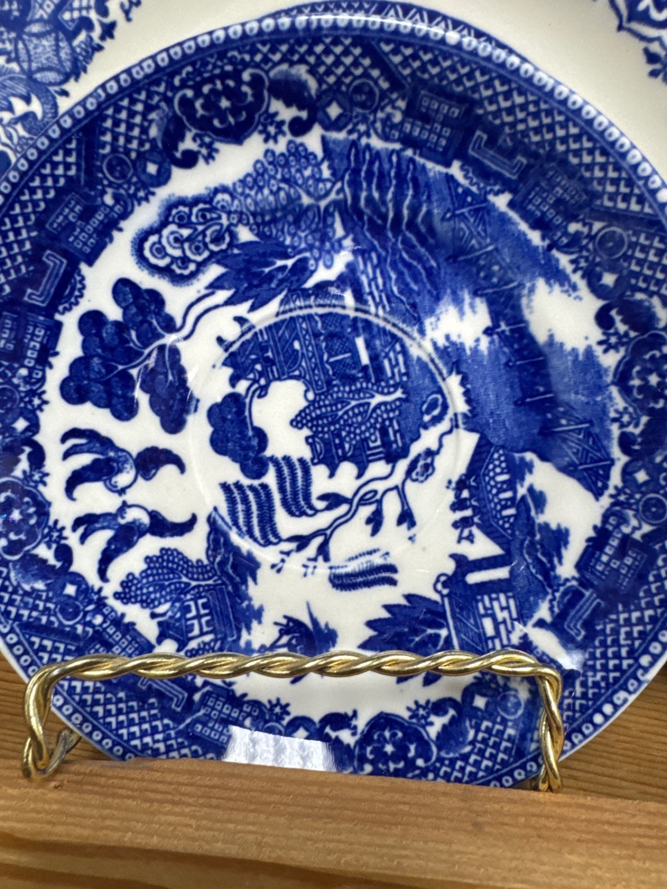 Blue Willow Patrern Saucer