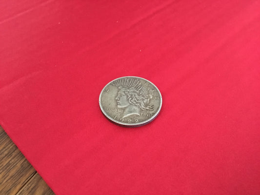 1922 Peace silver dollar