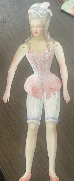 Marie Antoinette Paper Doll