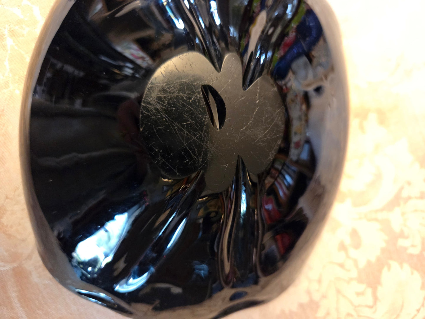 Murano glass end of day dish