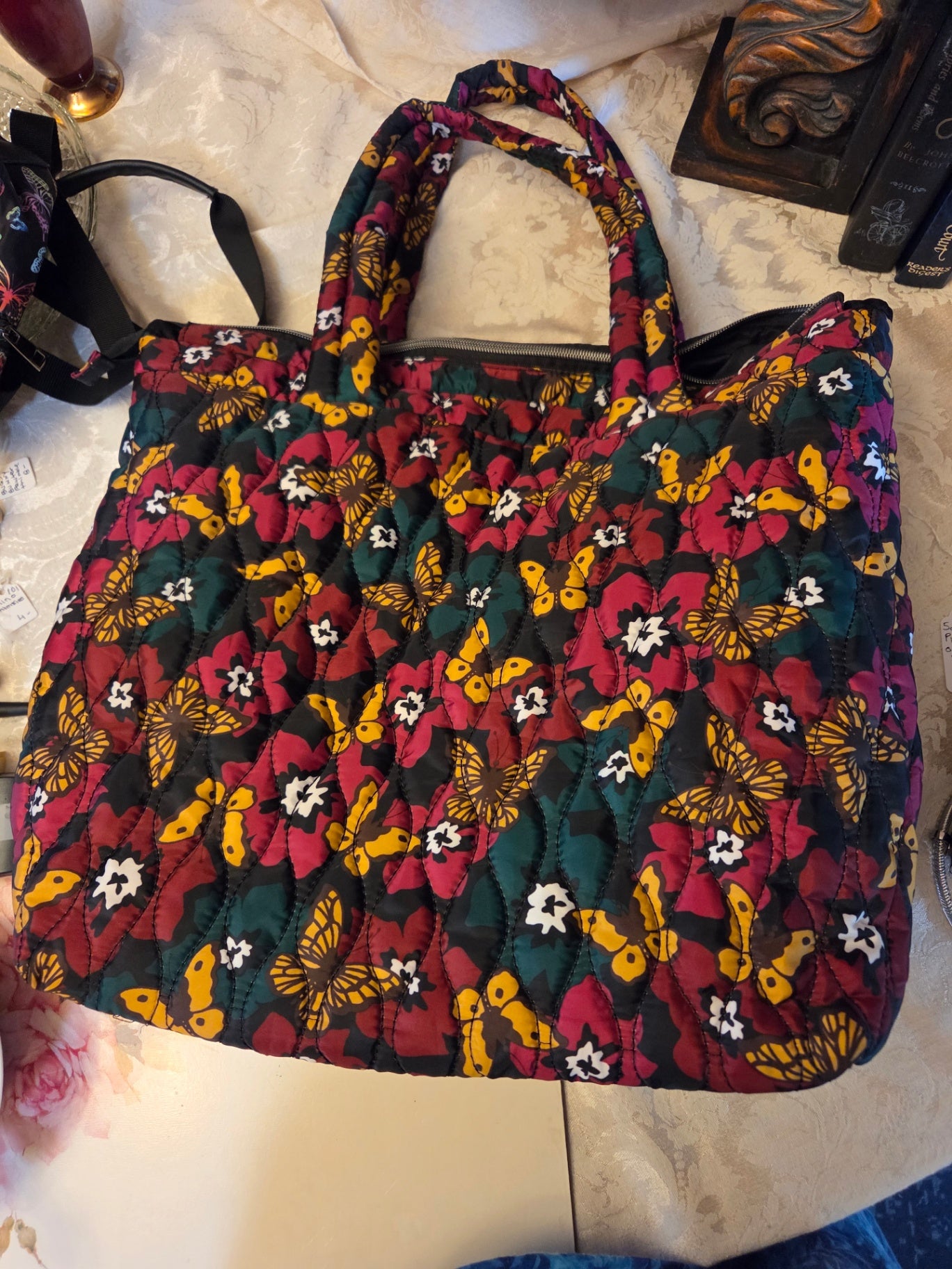Tru tara falling butterflies bag