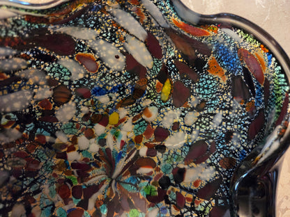 Murano glass end of day dish