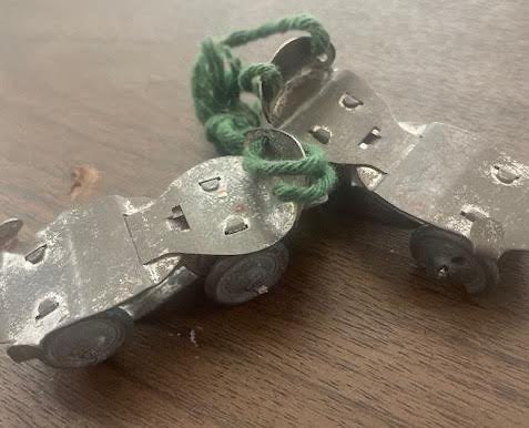 Antique Doll Roller Skates