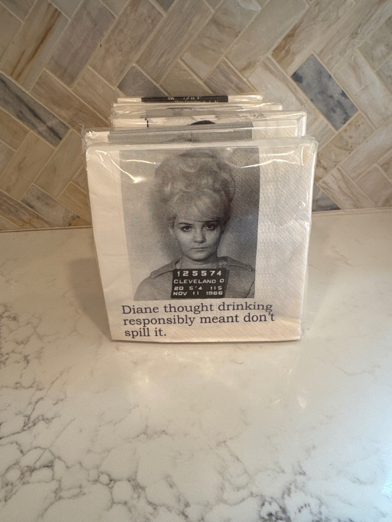 Big House Cocktail Napkins 