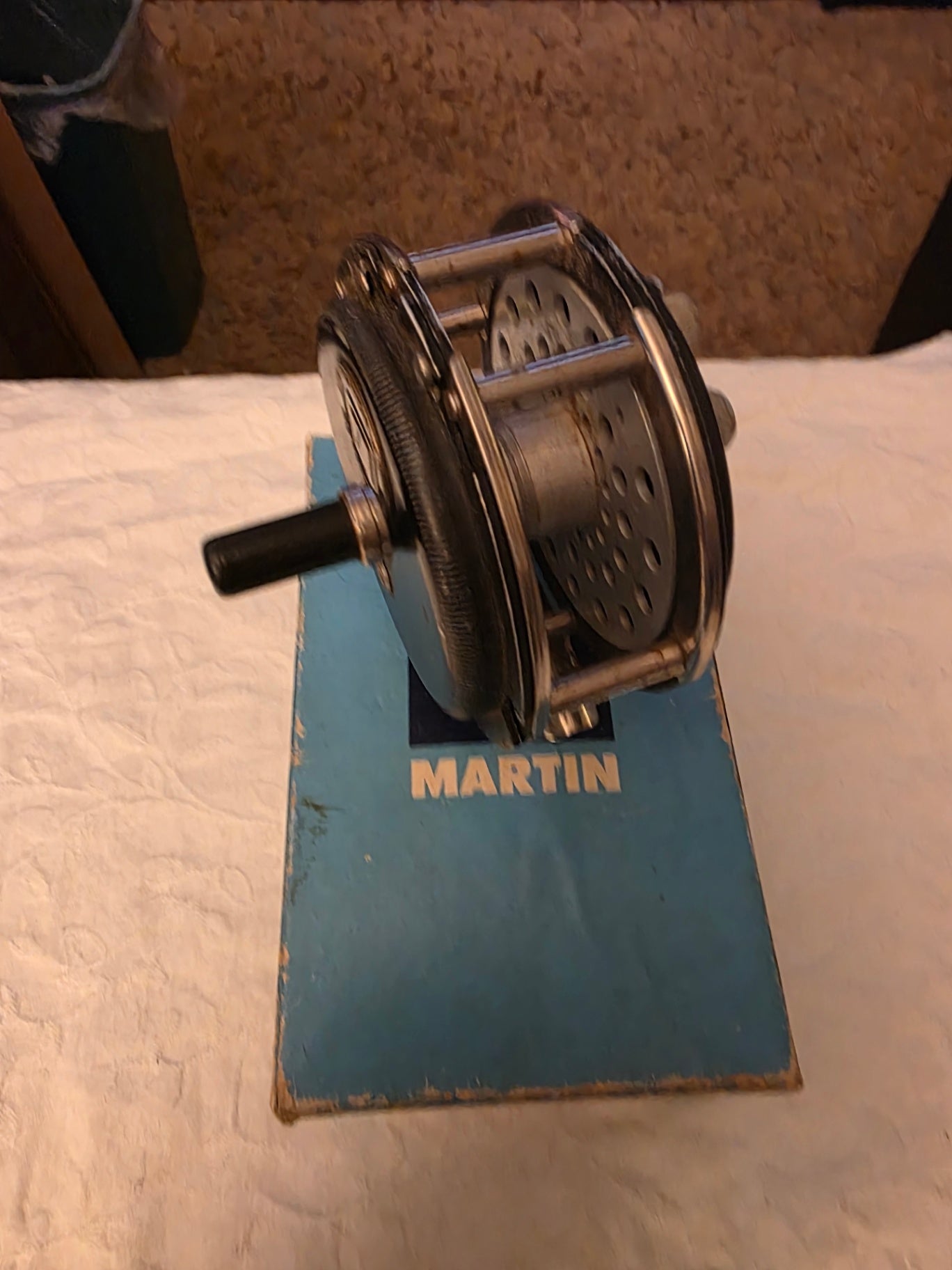 MARTIN MODEL 72 FISHING REEL WITH BOX.