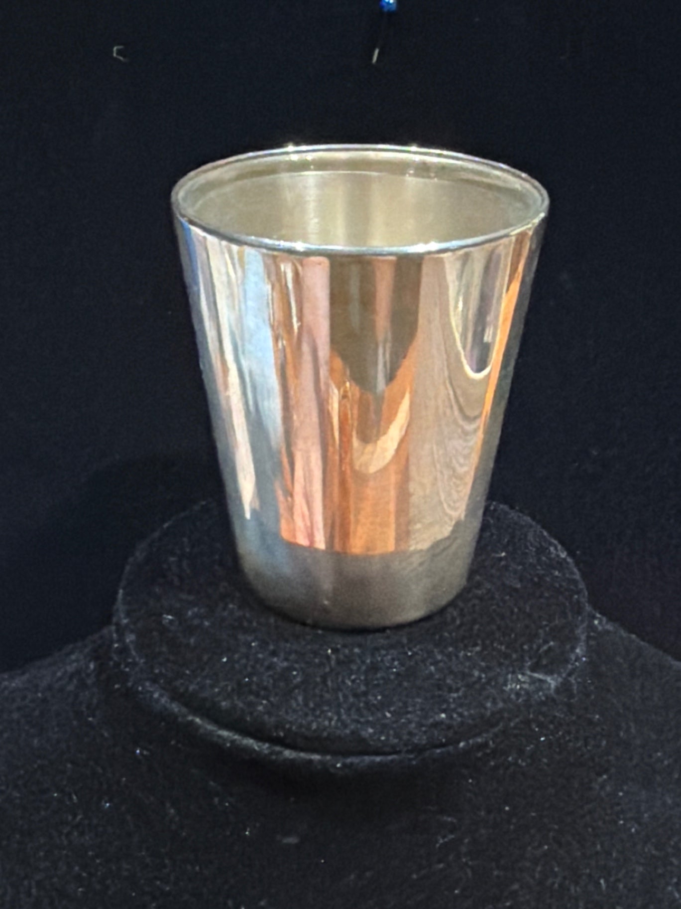 Fisher Sterling Glass Filled Shot Glass