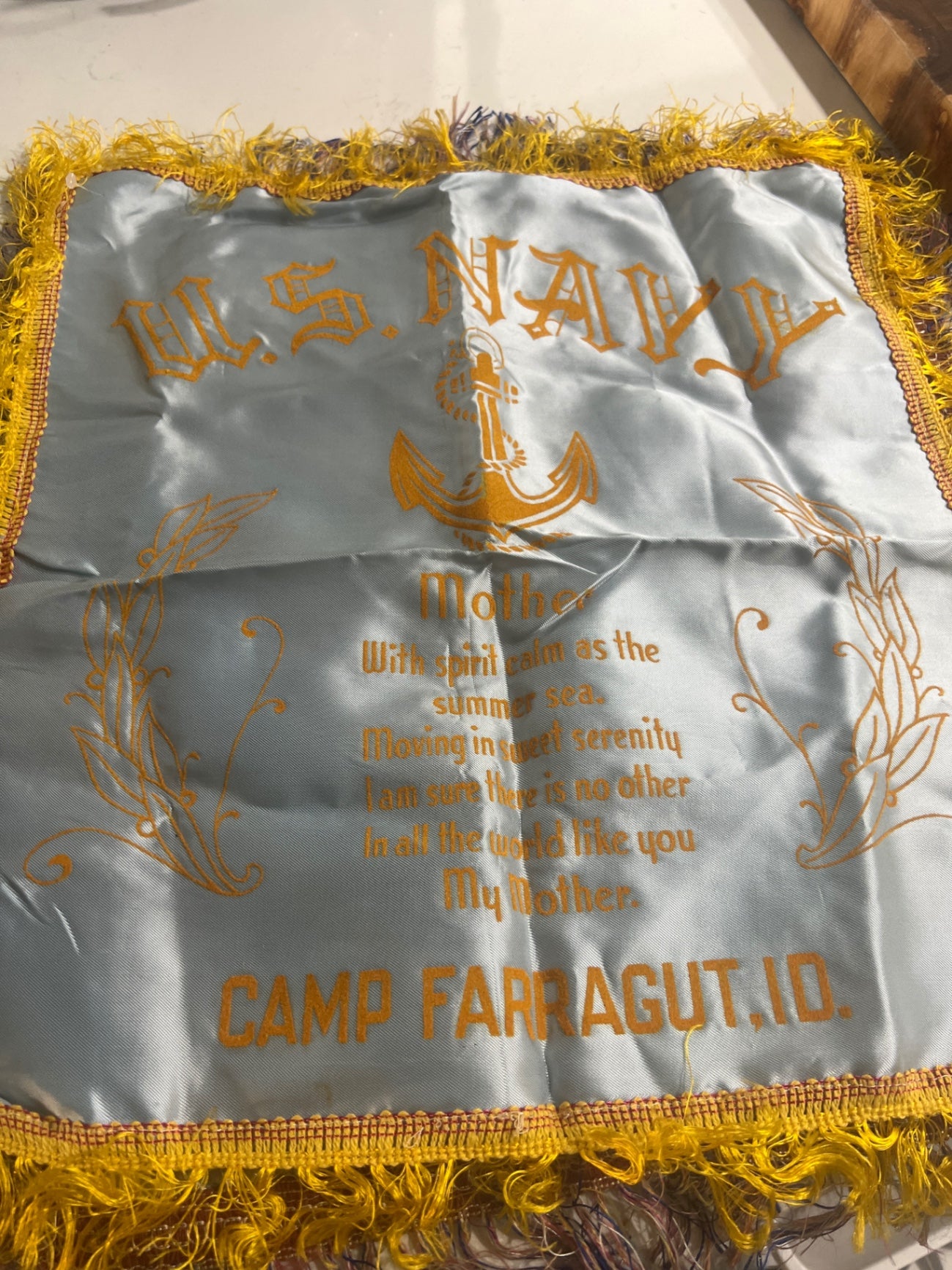US Navy  pillowcase 
