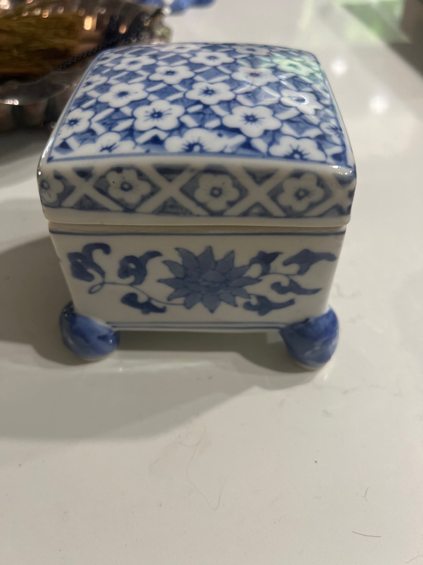 Mid 20th Century footed Chinese box