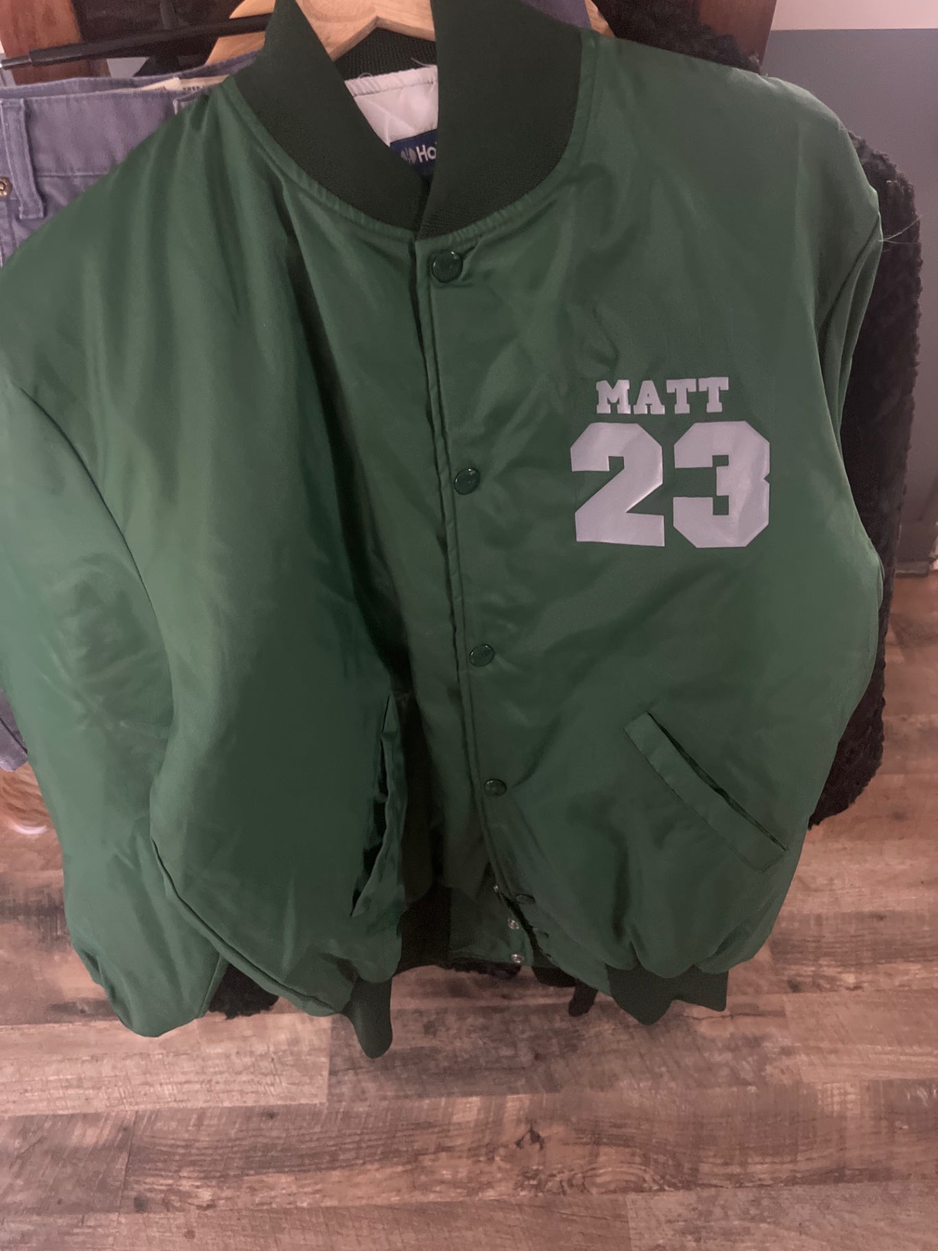 Green Baseball Jacket