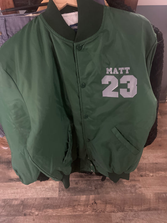 Green Baseball Jacket