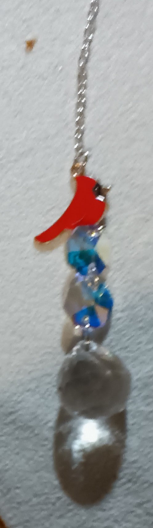 Cardinal w/Crystals