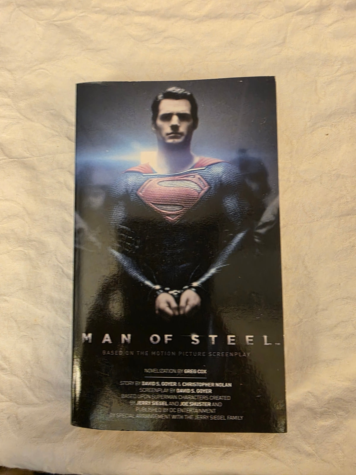 MAN OF STEEL.