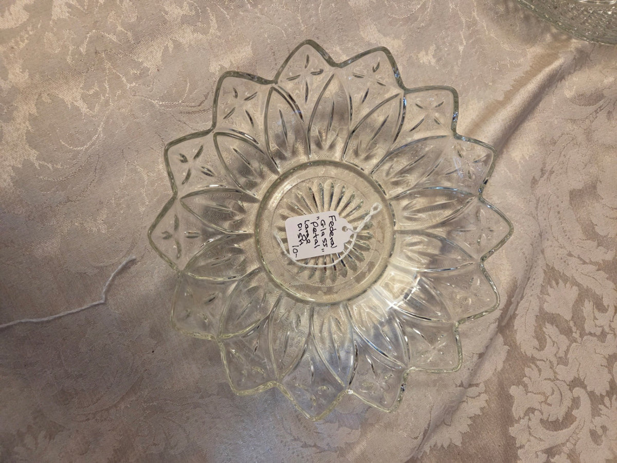 Large petal dish