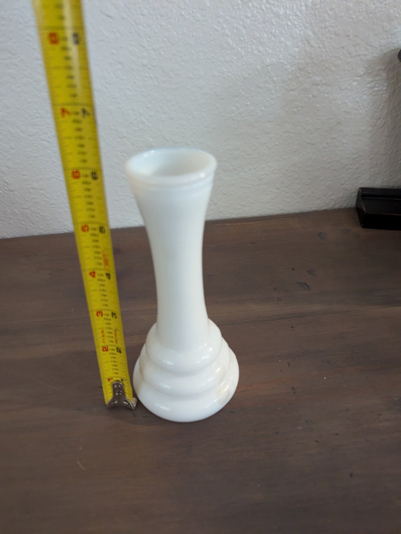 Vtg. Randall Bea Have Milk Glass Vase 