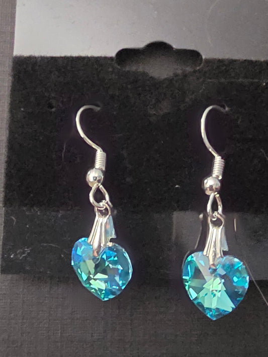 5E blue crystal hearts 