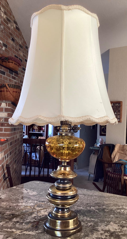 MCM 1970S HOLLYWOOD REGENCY TABLE LAMP