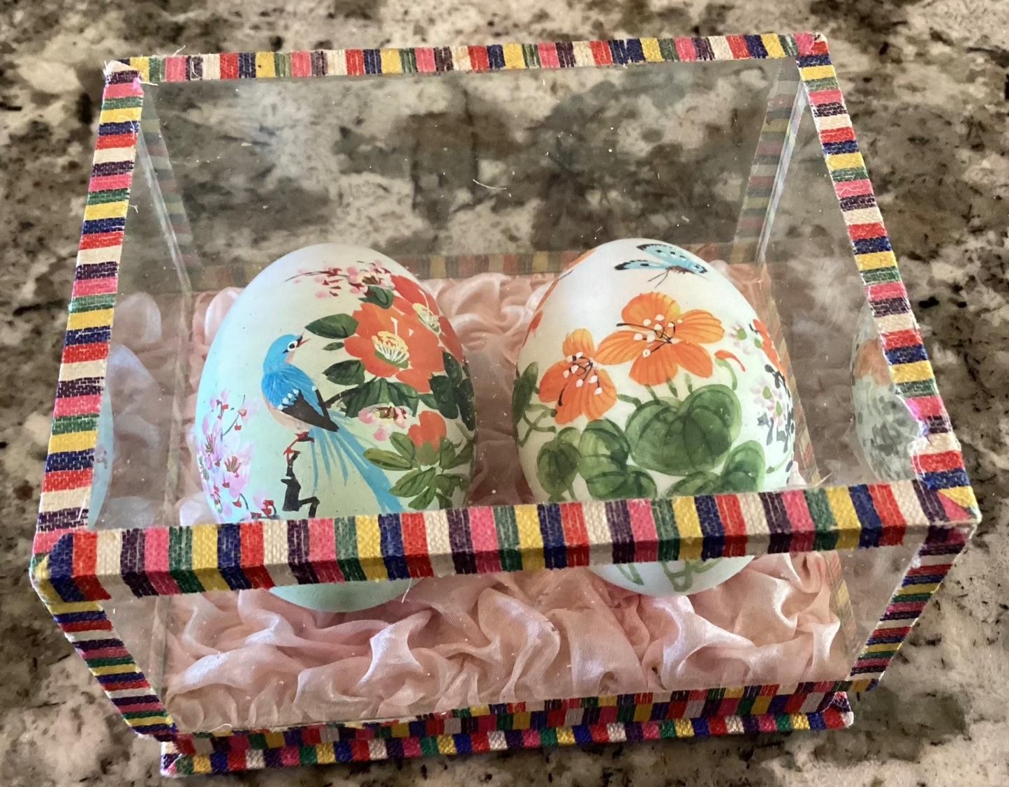 Set of 2 Handpainted Eggs