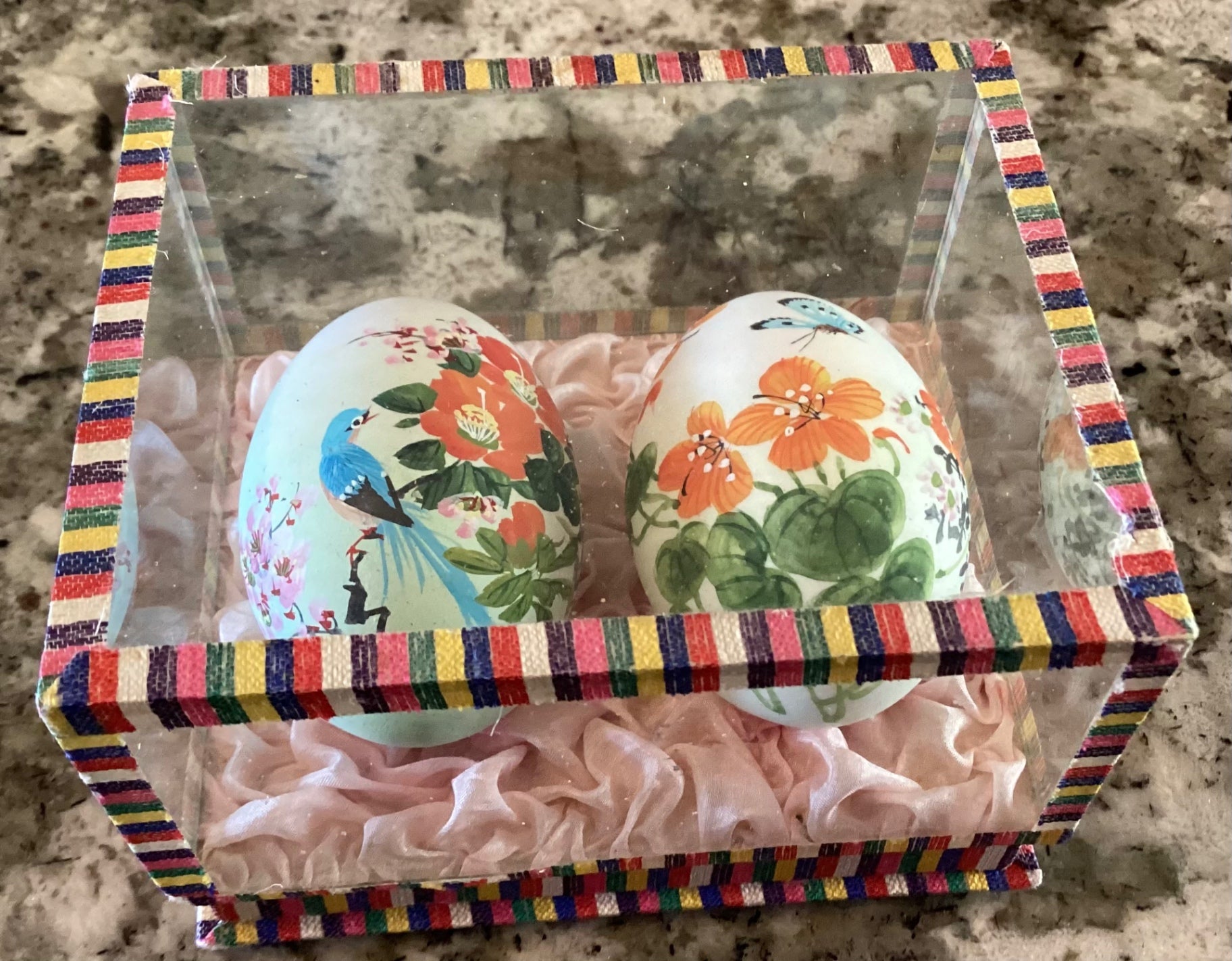 Set of 2 Handpainted Eggs