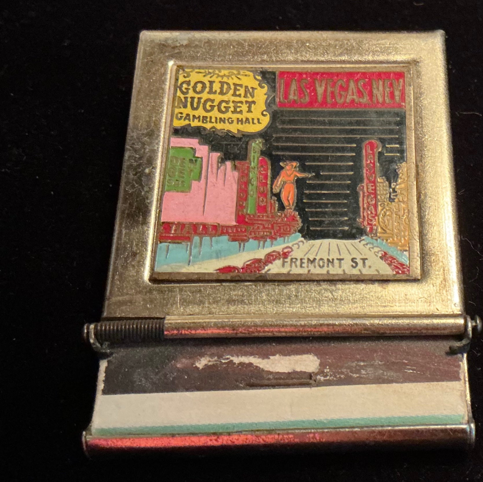VTG. G-N MATCHBOOK CASE