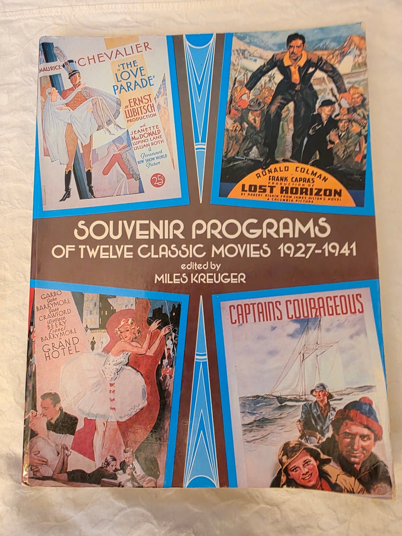 SOUVENIR PROGRAMS.. 12 CLASSIC MOVIES, 1927 TO 1941.